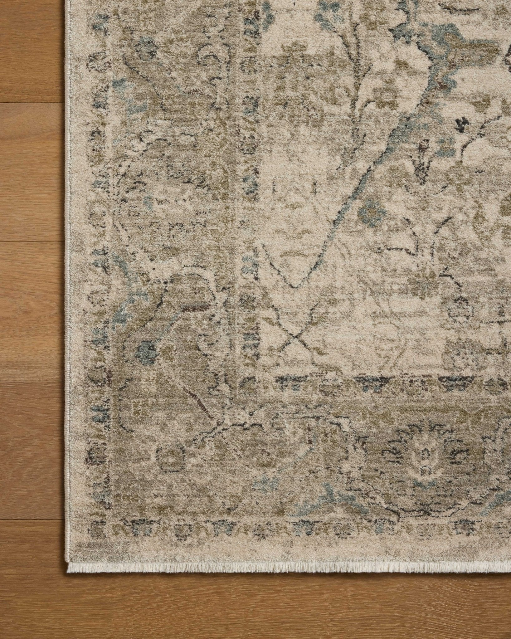 Loloi Briar Ivory / Sage Area Rug White Cliff Studio Area Rug