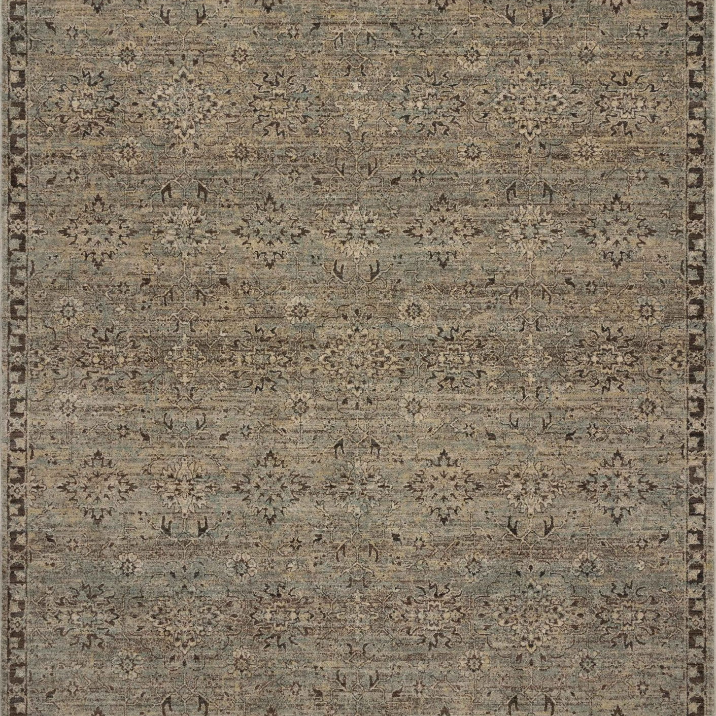 Loloi Briar Mist / Granite Area Rug White Cliff Studio Area Rug