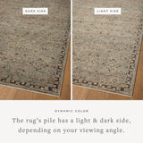 Loloi Briar Mist / Granite Area Rug White Cliff Studio Area Rug