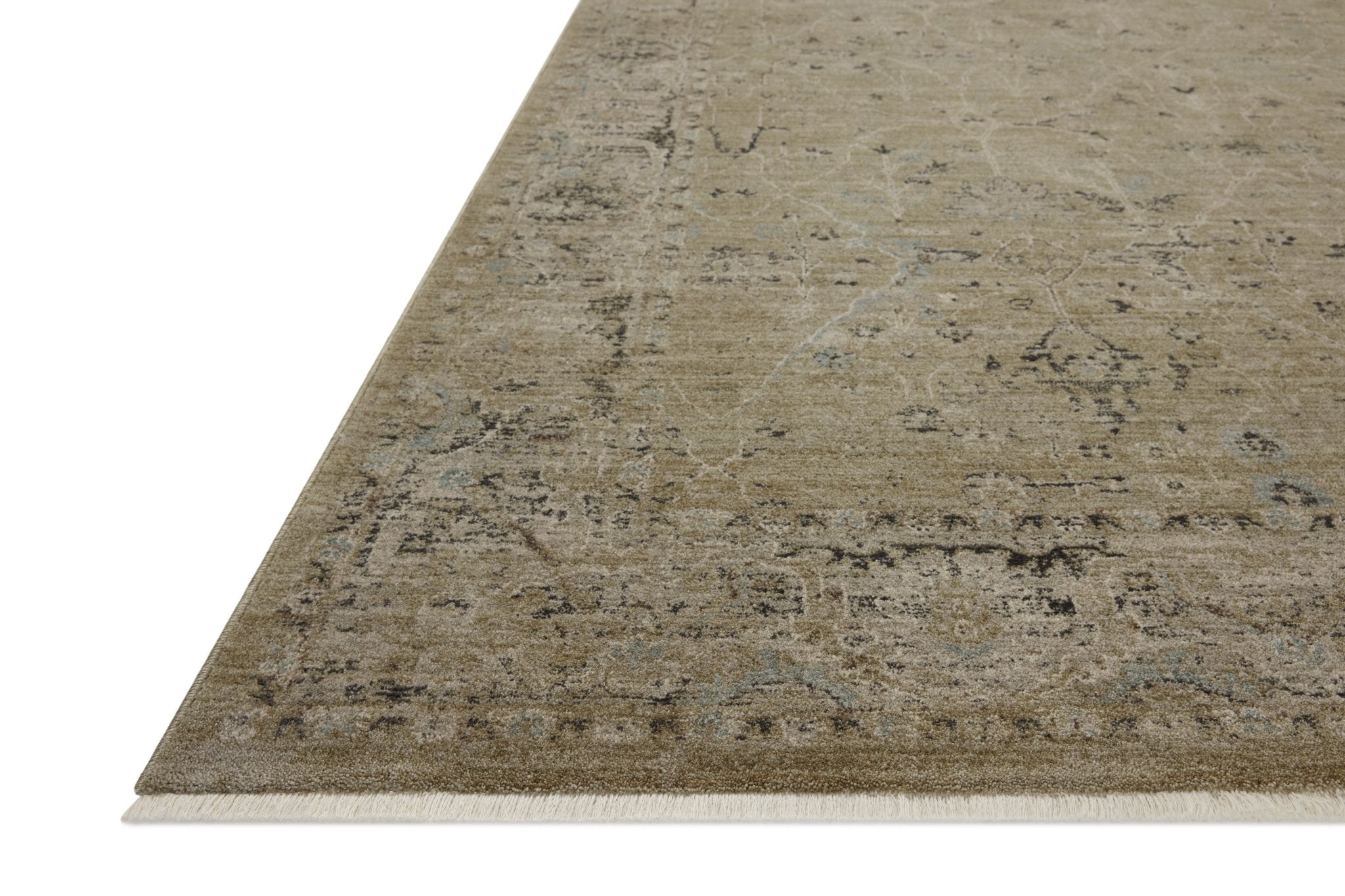 Loloi Briar Olive / Stone Area Rug White Cliff Studio Area Rug