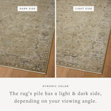 Loloi Briar Olive / Stone Area Rug White Cliff Studio Area Rug
