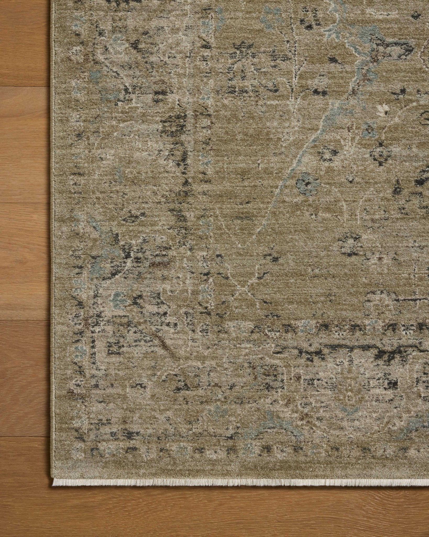Loloi Briar Olive / Stone Area Rug White Cliff Studio Area Rug