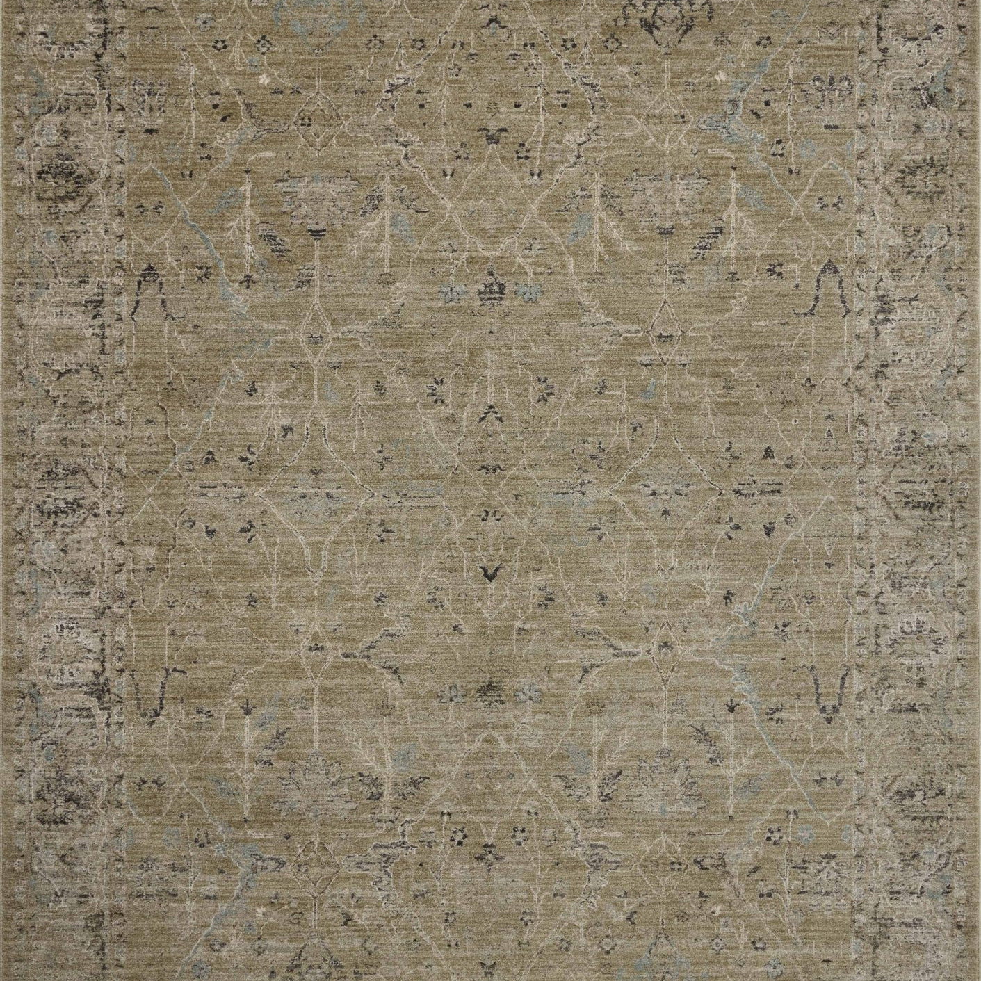 Loloi Briar Olive / Stone Area Rug White Cliff Studio Area Rug