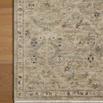 Loloi Briar Silver / Moss Area Rug White Cliff Studio Area Rug