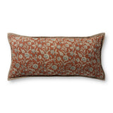 Loloi Brick / Multi Pillow White Cliff Studio Pillow