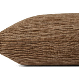 Loloi Brown 16'' x 26'' Cover Only Pillow