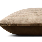 Loloi Brown / Ivory Pillow White Cliff Studio Pillow