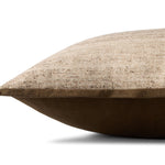 Loloi Brown / Ivory Pillow White Cliff Studio Pillow