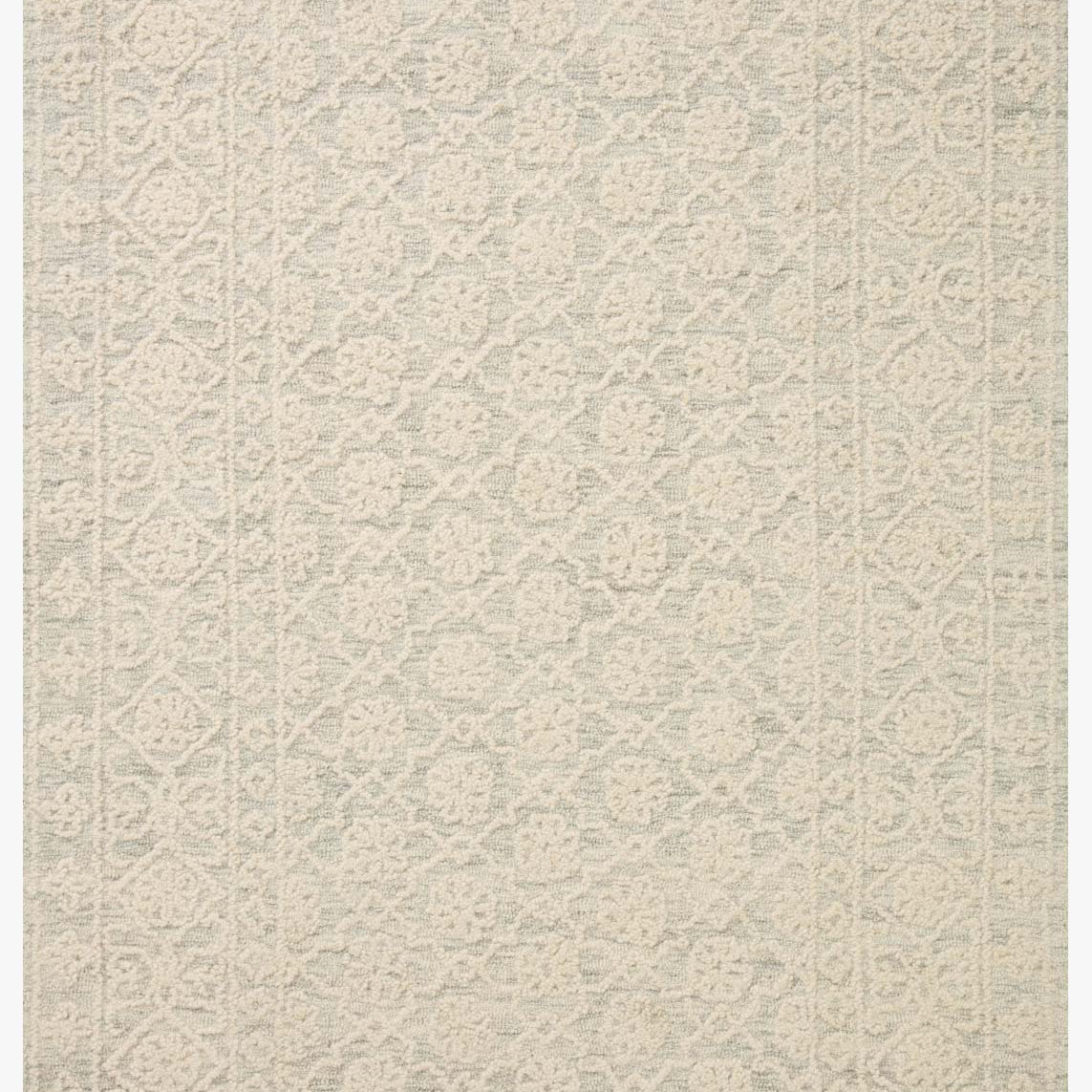 Loloi Cecelia Mist / Ivory Rug White Cliff Studio Area Rugs