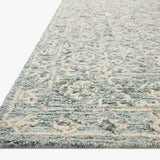 Loloi Cecelia Ocean / Ivory Rug White Cliff Studio Area Rugs