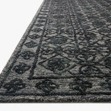 Loloi Cecelia Smoke / Dk. Grey Rug White Cliff Studio Area Rugs