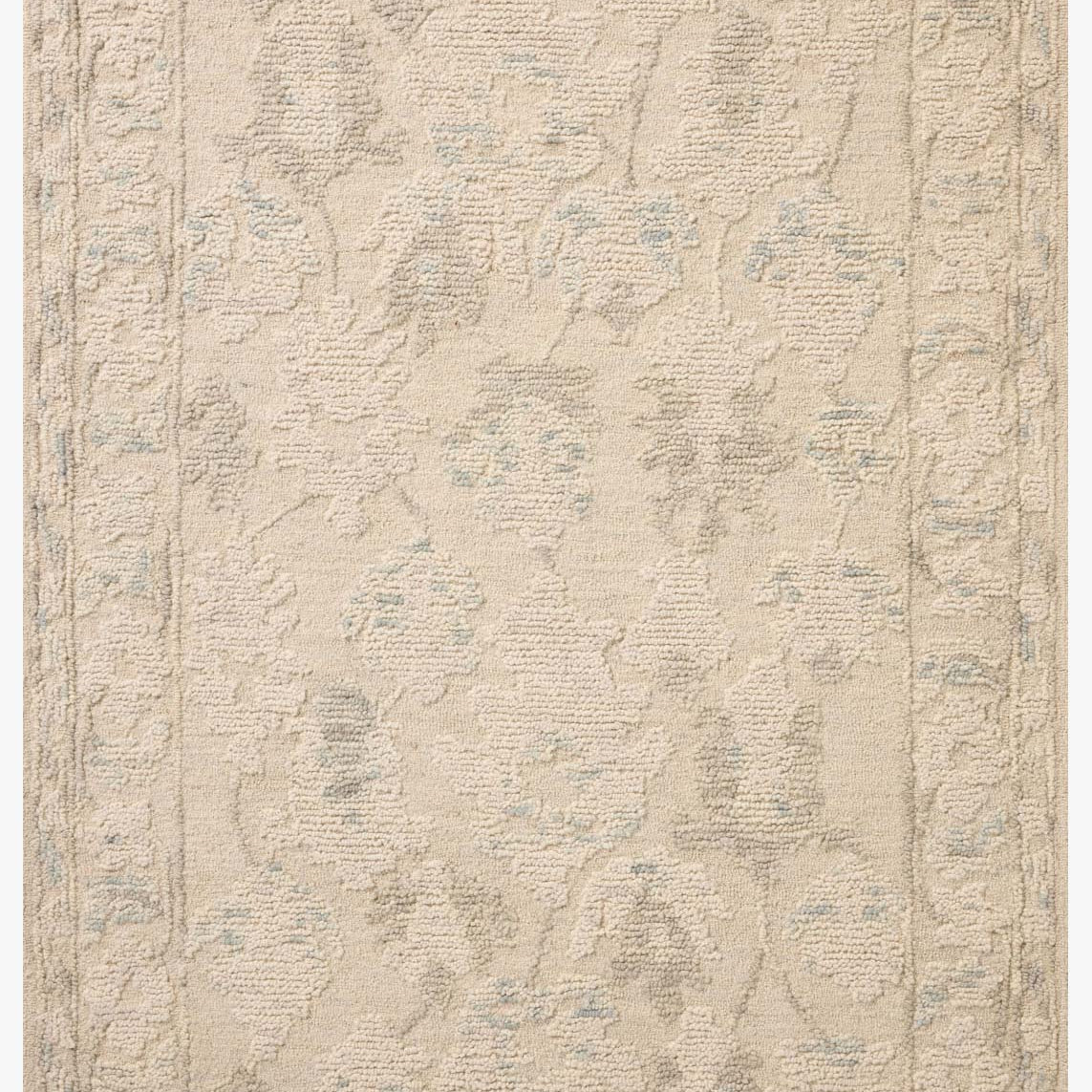 Loloi Cynthia Ivory / Sky Rug White Cliff Studio Area Rugs
