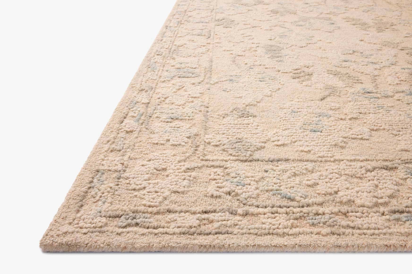 Loloi Cynthia Ivory / Sky Rug White Cliff Studio Area Rugs