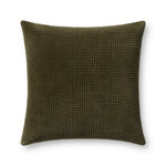 Loloi Dark Olive Pillow White Cliff Studio Pillow
