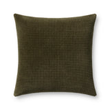 Loloi Dark Olive Pillow White Cliff Studio Pillow