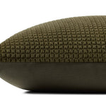 Loloi Dark Olive Pillow White Cliff Studio Pillow