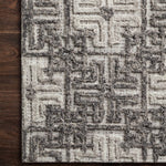 Loloi Ehren Charcoal / Fog Rug White Cliff Studio Area Rugs
