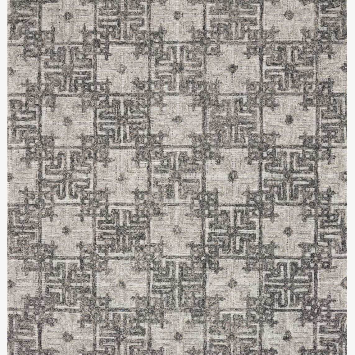 Loloi Ehren Charcoal / Fog Rug White Cliff Studio Area Rugs