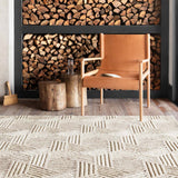 Loloi Ehren Oatmeal / Ivory Rug White Cliff Studio Area Rugs