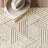 Loloi Ehren Oatmeal / Ivory Rug White Cliff Studio Area Rugs