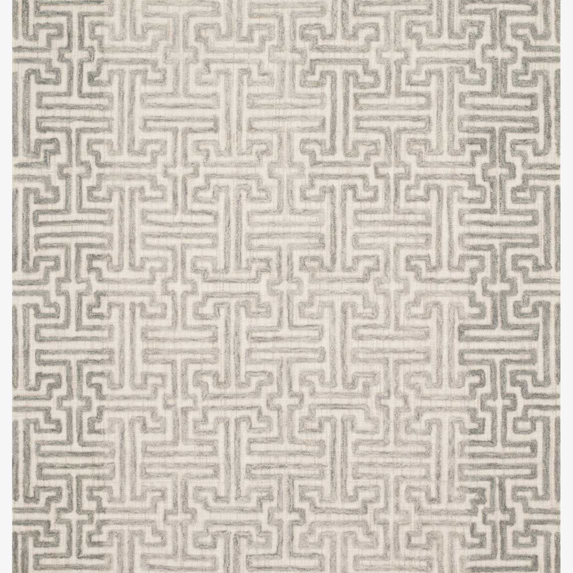 Loloi Ehren Stone / Sand Rug White Cliff Studio Area Rugs