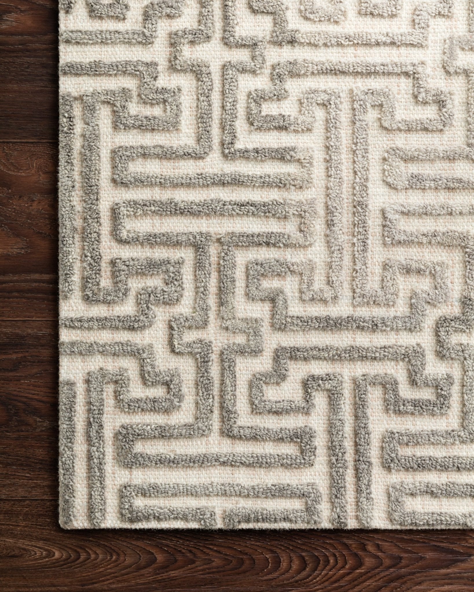 Loloi Ehren Stone / Sand Rug White Cliff Studio Area Rugs