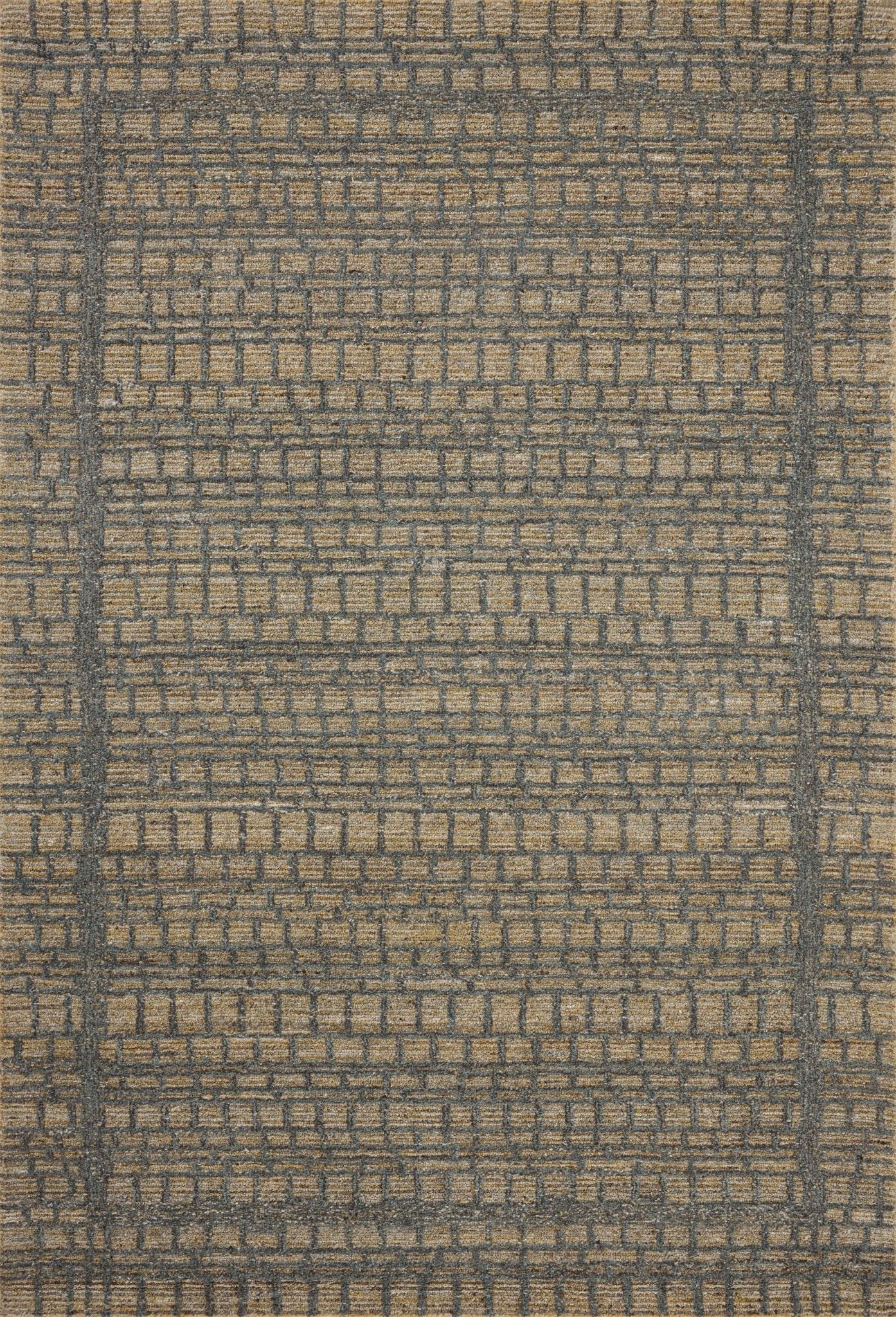 Loloi Elias Wheat / Charcoal Sample Rug White Cliff Studio Sample Rug