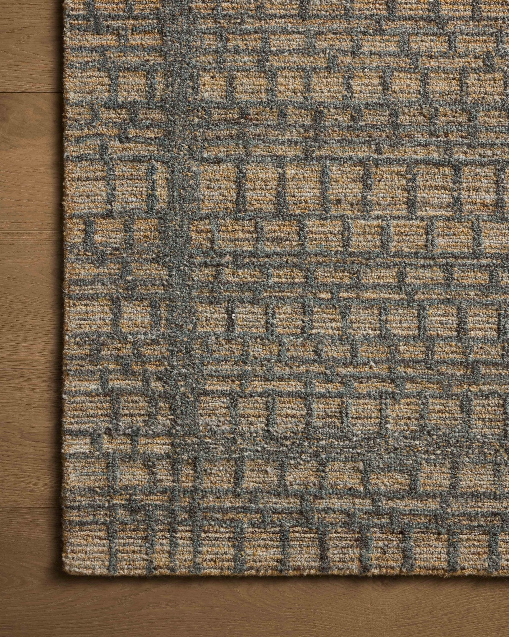 Loloi Elias Wheat / Charcoal Sample Rug White Cliff Studio Sample Rug