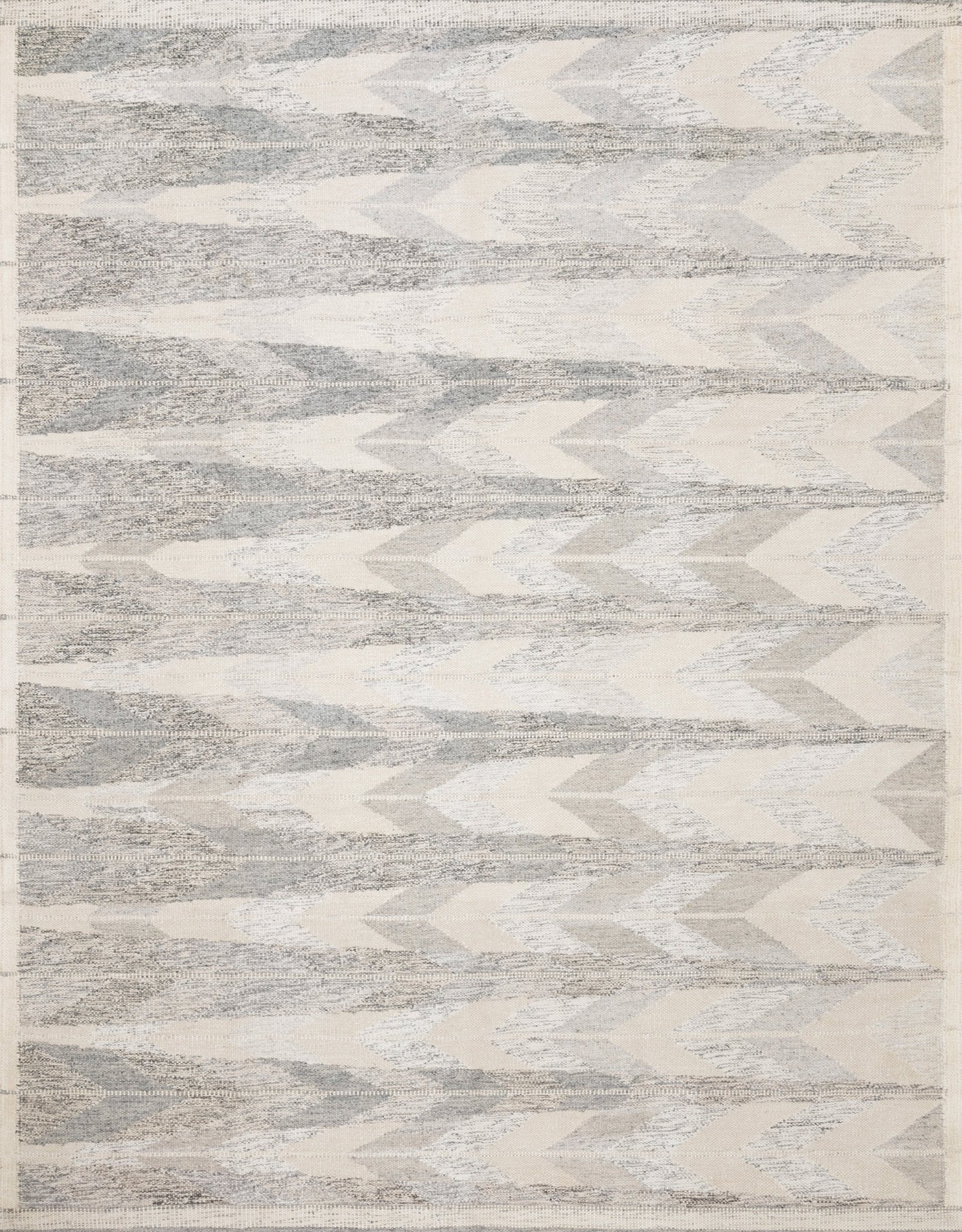 Loloi Evelina Pewter / Silver Sample Rug White Cliff Studio Sample Rug
