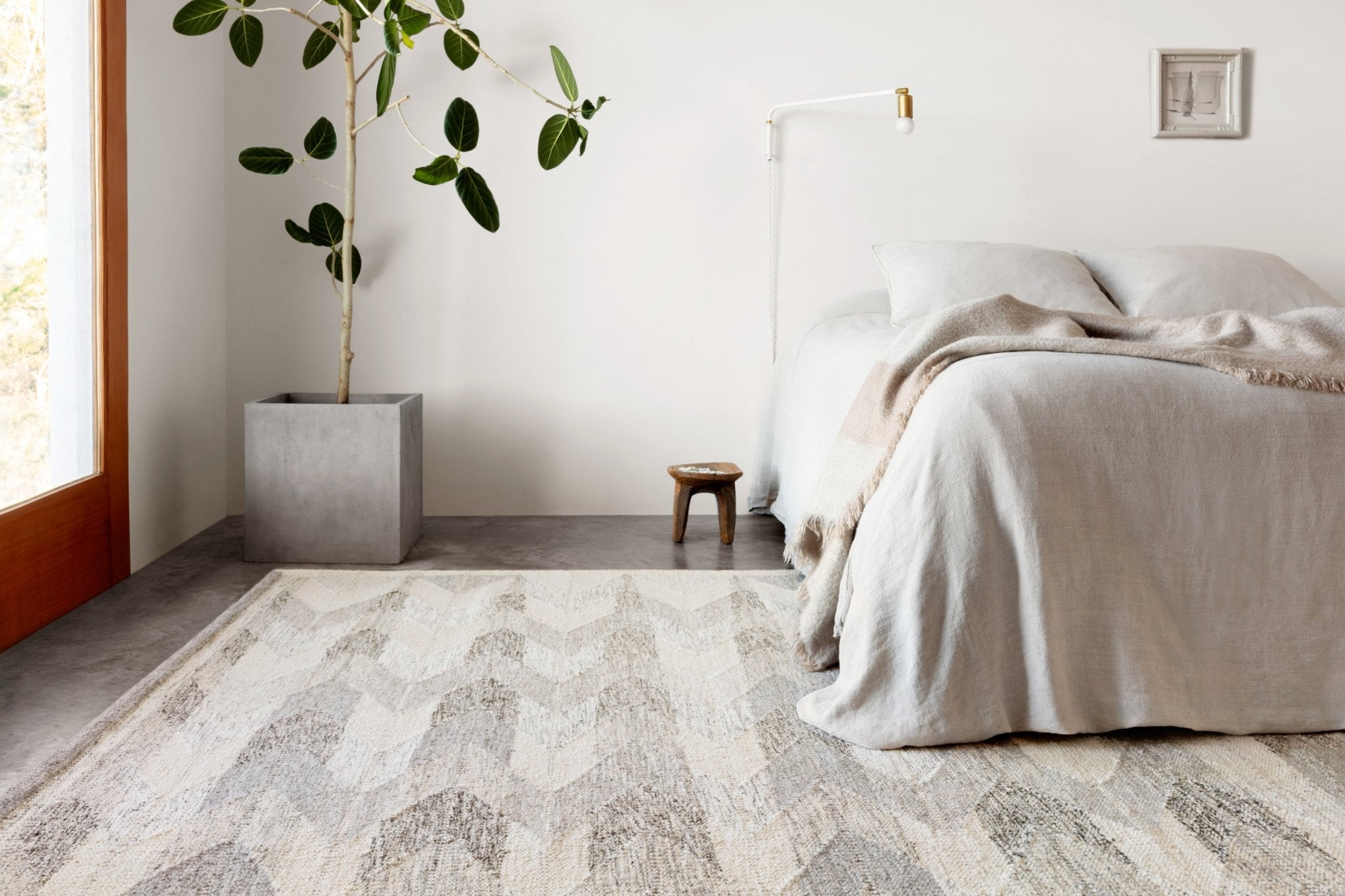 Loloi Evelina Pewter / Silver Sample Rug White Cliff Studio Sample Rug