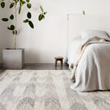 Loloi Evelina Pewter / Silver Sample Rug White Cliff Studio Sample Rug