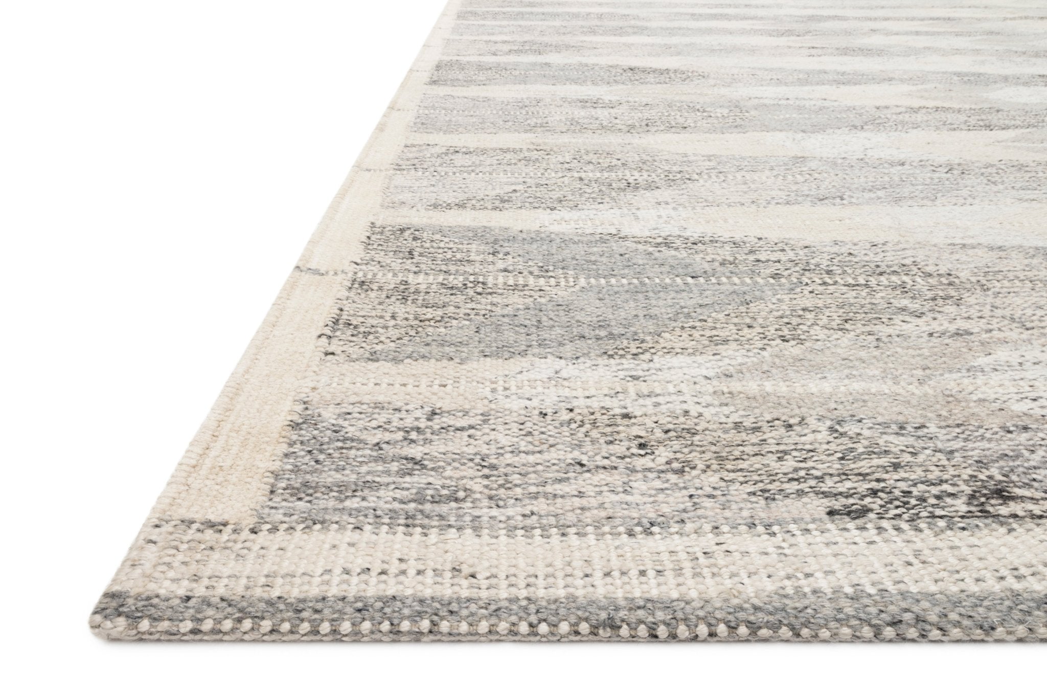 Loloi Evelina Pewter / Silver Sample Rug White Cliff Studio Sample Rug
