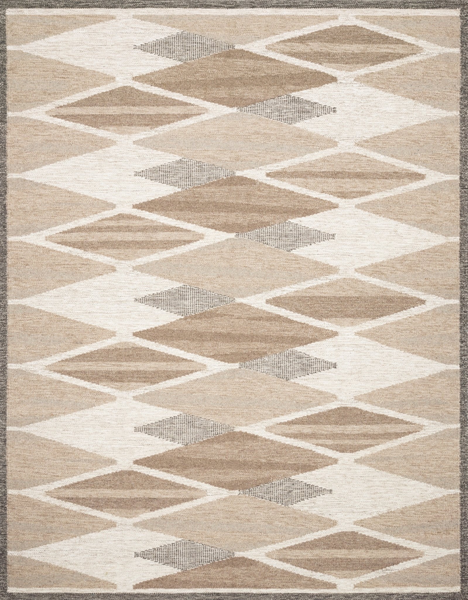 Loloi Evelina Taupe / Bark Sample Rug White Cliff Studio Sample Rug