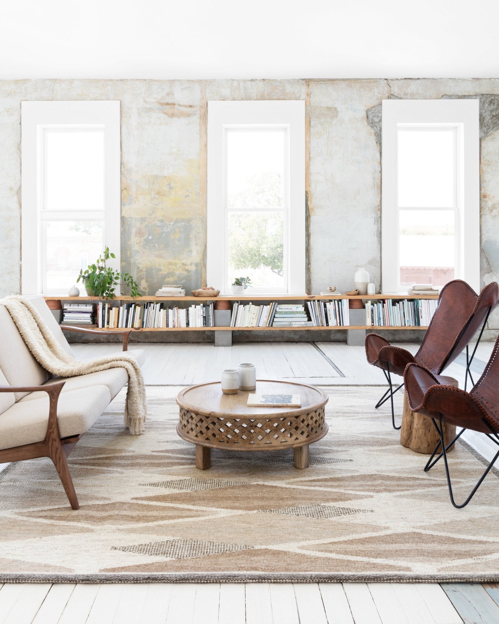 Loloi Evelina Taupe / Bark Sample Rug White Cliff Studio Sample Rug