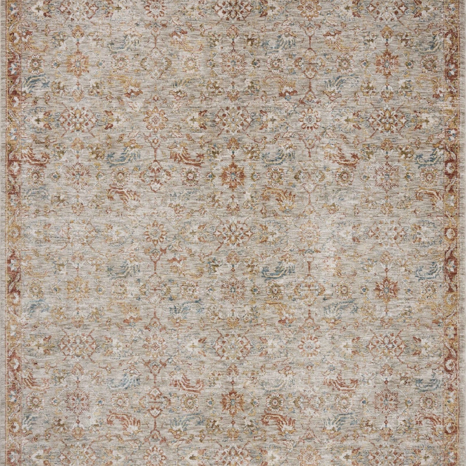 Loloi Gaia Natural / Multi Area Rug White Cliff Studio Area Rug