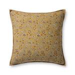 Loloi Gold / Multi Pillow White Cliff Studio Pillow