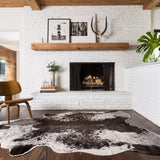 Loloi Grand Canyon Ivory / Charcoal Accent Rug White Cliff Studio Accent Rug