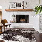 Loloi Grand Canyon Ivory / Charcoal Accent Rug White Cliff Studio Accent Rug