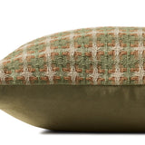 Loloi Green / Multi Pillow White Cliff Studio Pillow