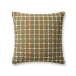 Loloi Green / Multi Pillow White Cliff Studio Pillow