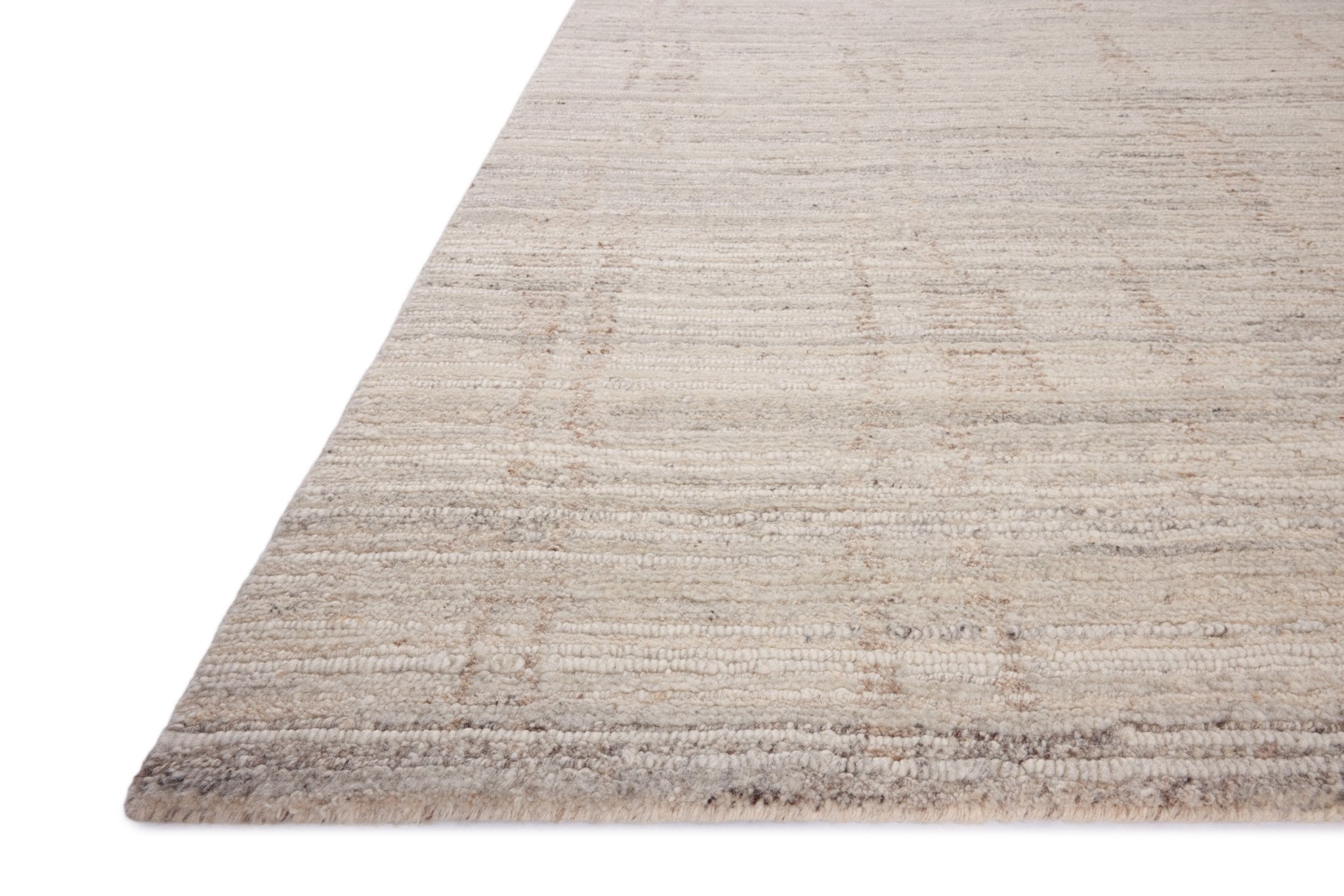 Loloi Greer Grey / Natural Accent Rug White Cliff Studio Accent Rug