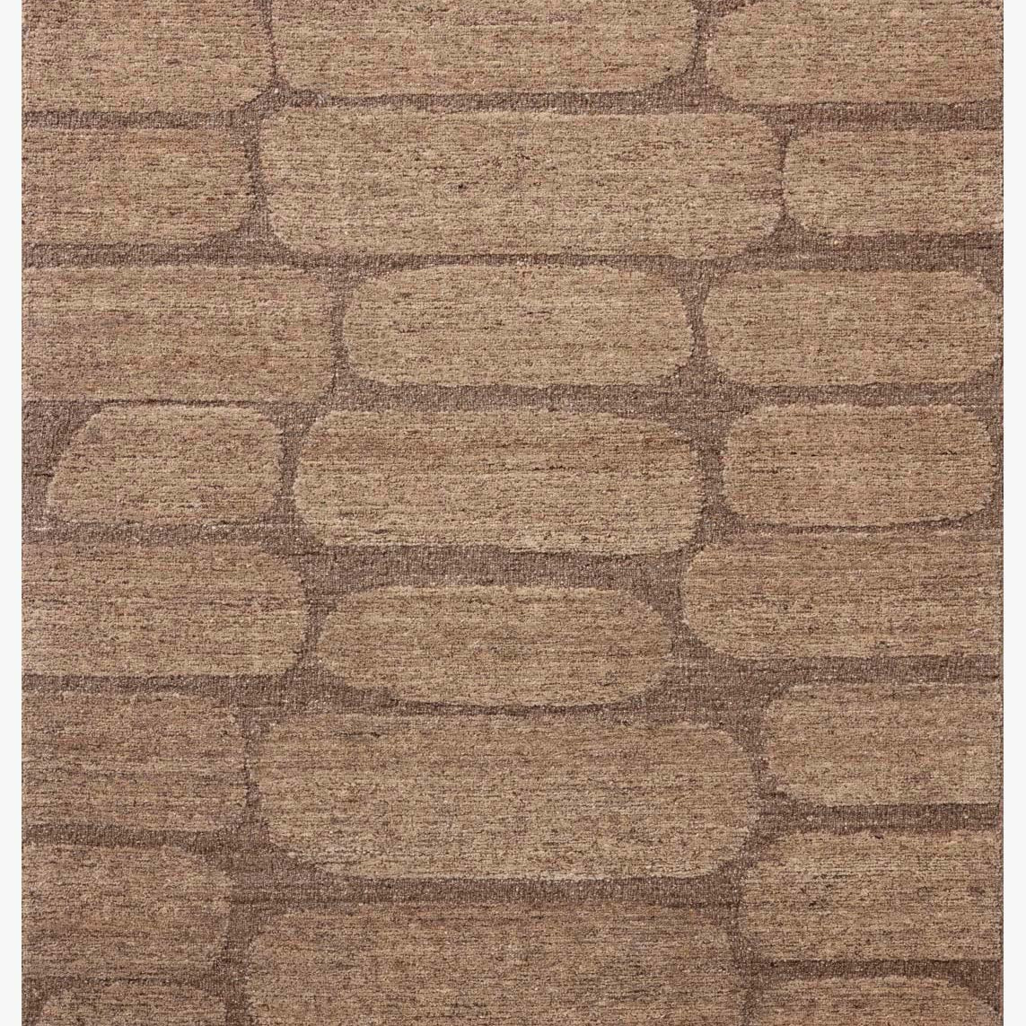 Loloi Hartley Brown / Taupe Rug White Cliff Studio Area Rugs