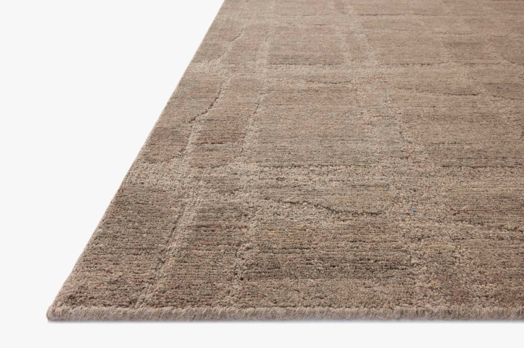 Loloi Hartley Grey / Pebble Rug White Cliff Studio Area Rugs