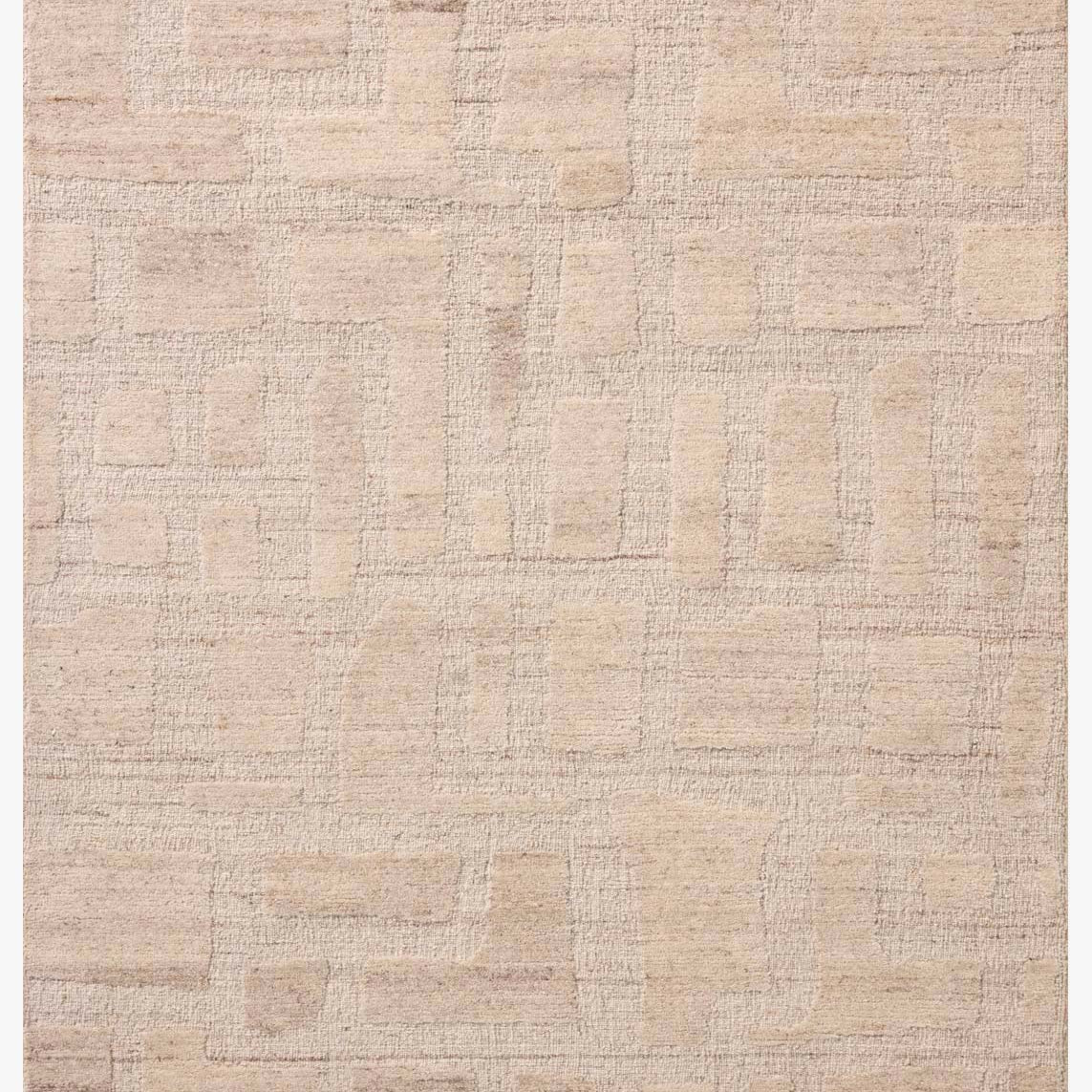 Loloi Hartley Ivory / Natural Rug White Cliff Studio Area Rugs