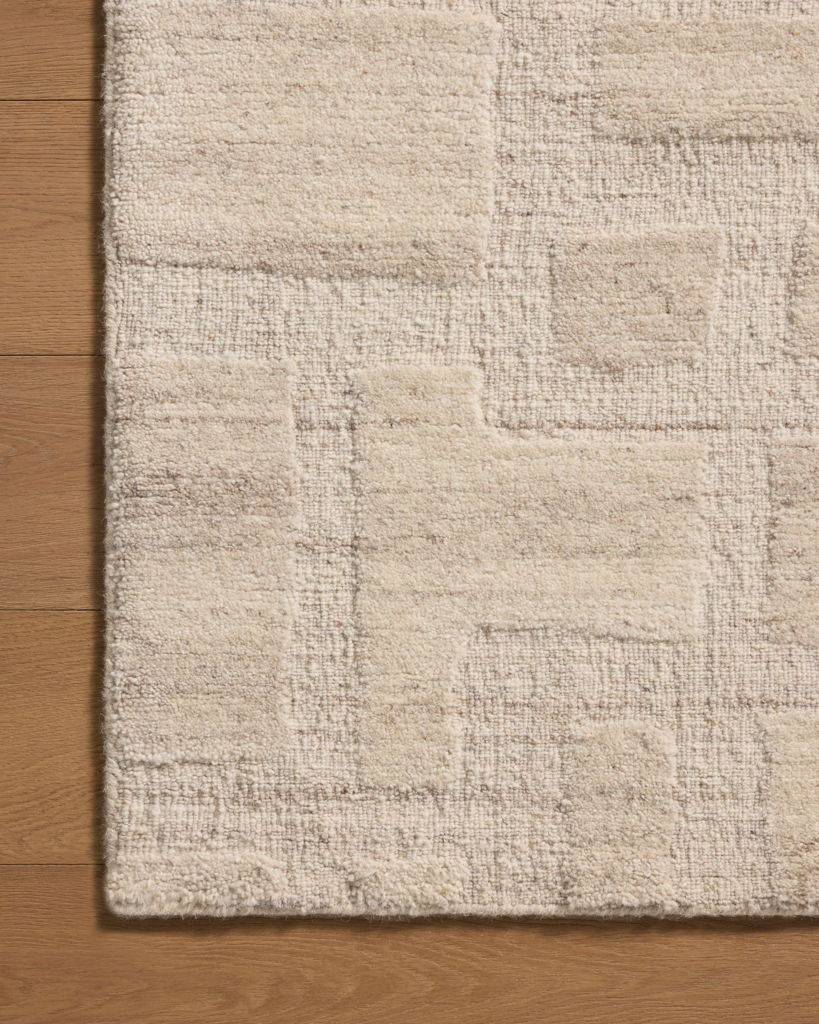 Loloi Hartley Ivory / Natural Rug White Cliff Studio Area Rugs
