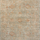 Loloi Heritage Aqua / Terracotta Rug