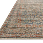 Loloi Heritage Blue / Rust Rug