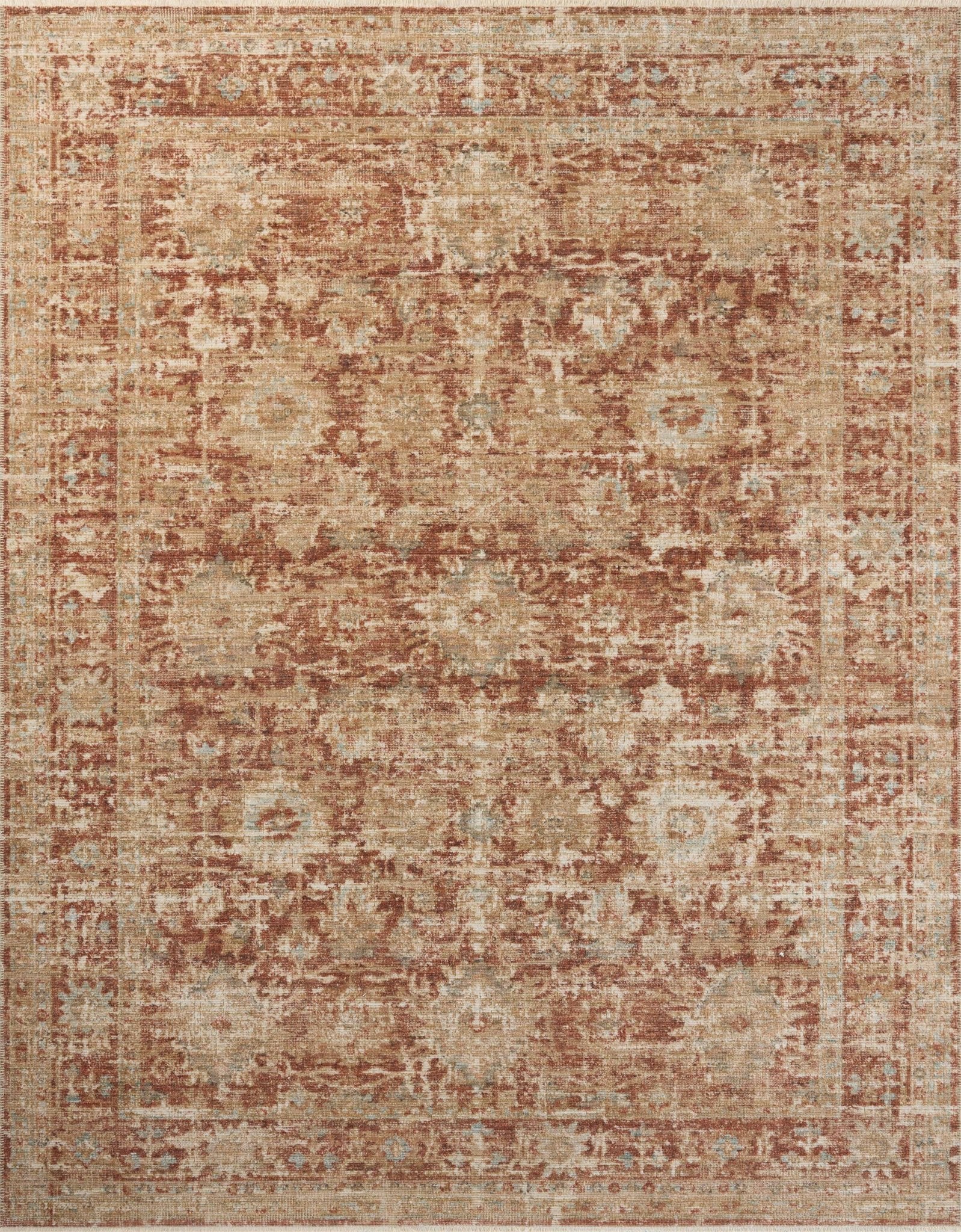 Loloi Heritage Brick / Multi Rug