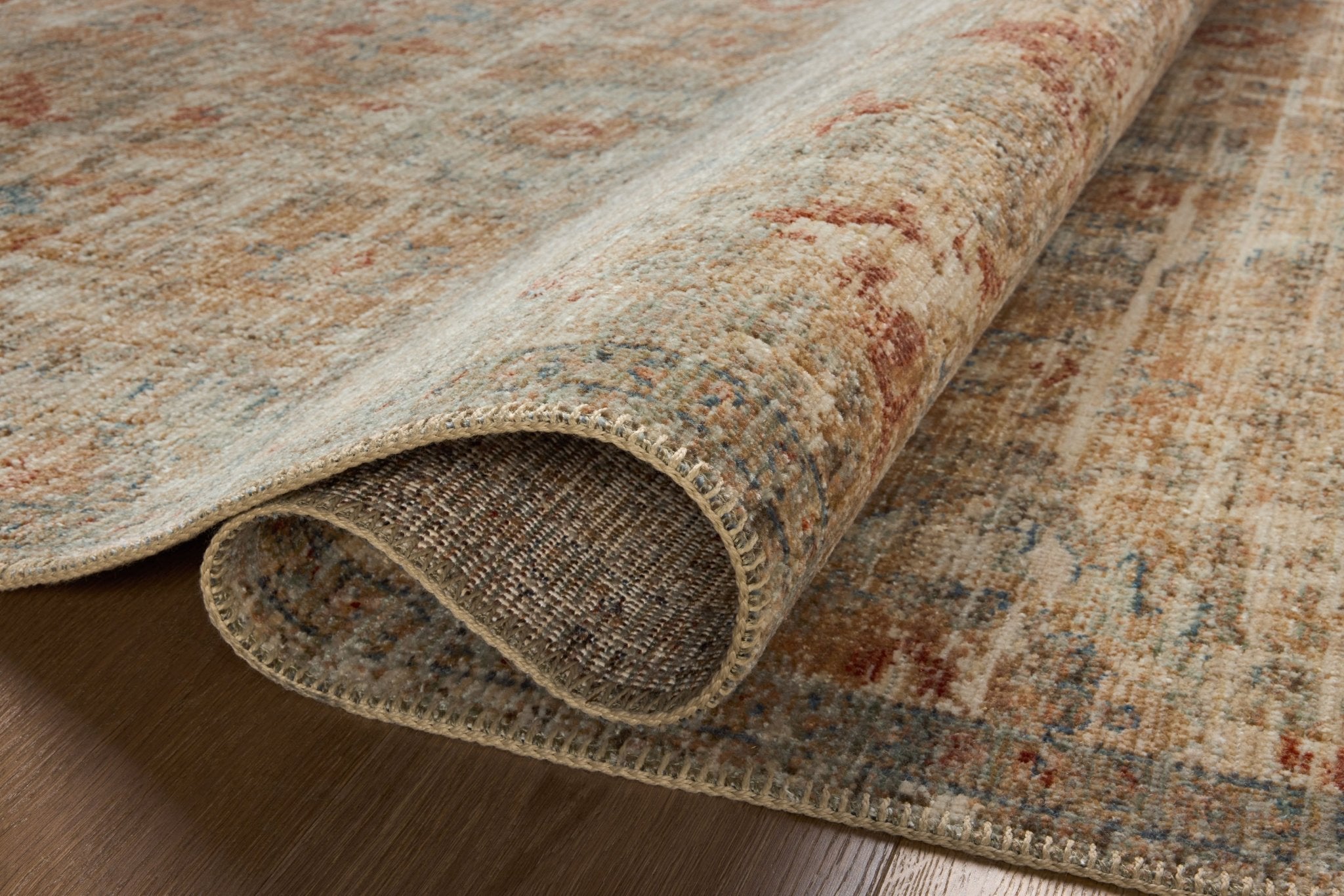 Loloi Heritage Grey / Sunset Rug
