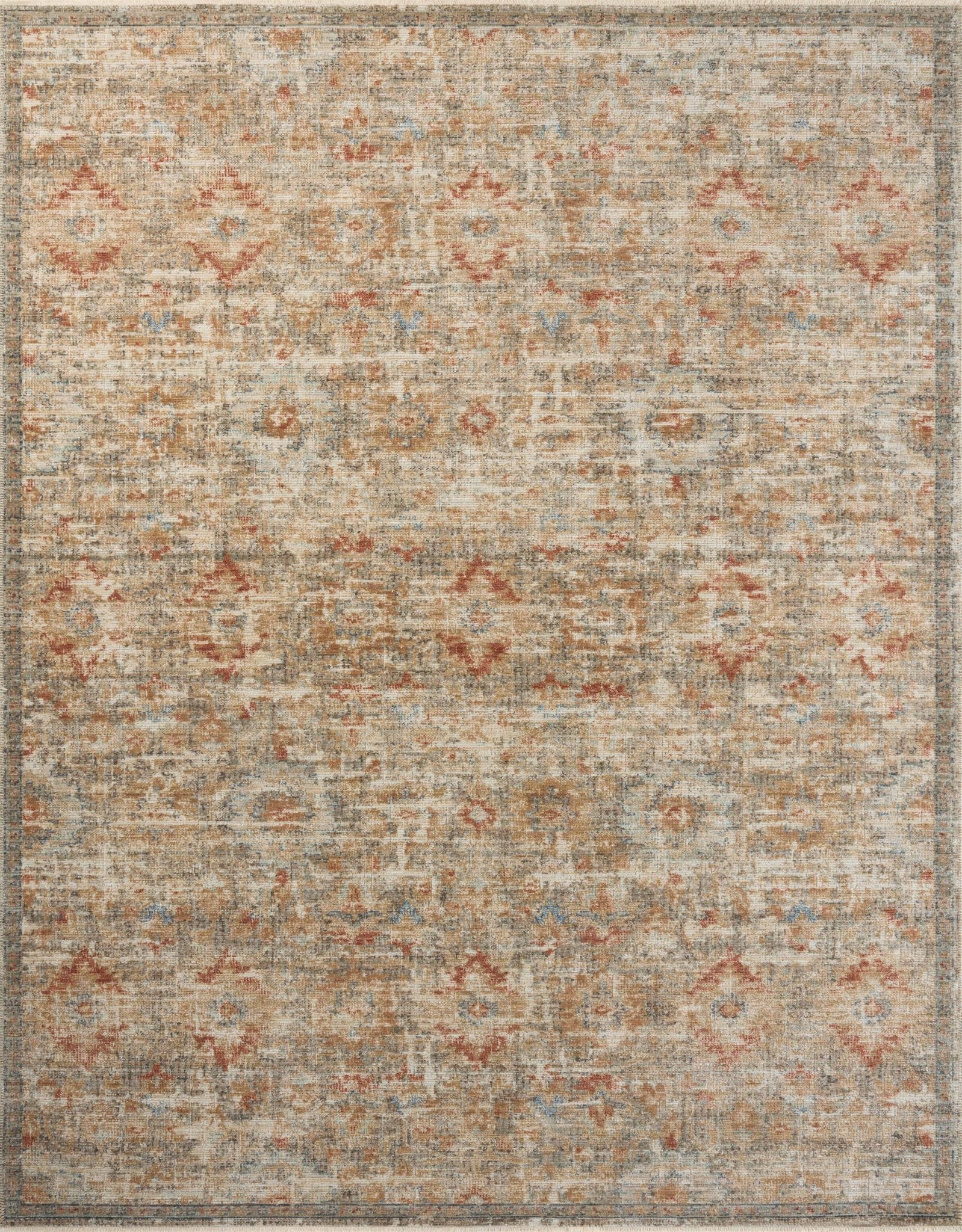 Loloi Heritage Grey / Sunset Rug